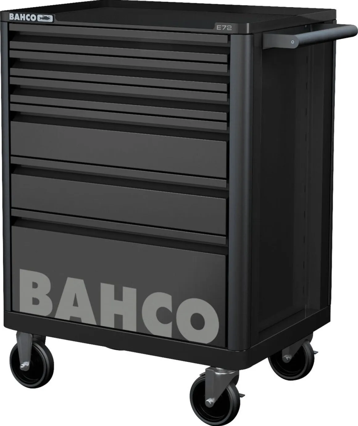 Bahco verktøyvogn E72, 6 skuffer