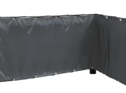 Balkongskjerm stoff, vindskjerm balkong, 240 x 80 cm