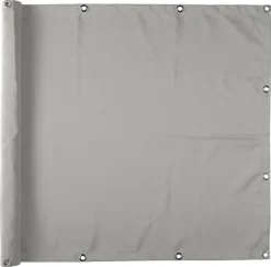 Balkongskjerm stoff, vindskjerm balkong, 240 x 80 cm