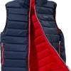 Baltic Flipper seilervest, marineblå/rød