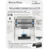 Barberhode 31B til barbermaskin Braun Series 3