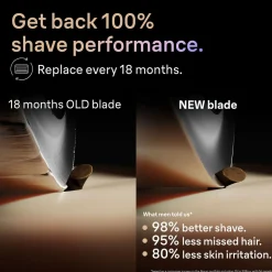 Barberhode 96M til barbermaskin Braun Series 9, PRO, PRO+