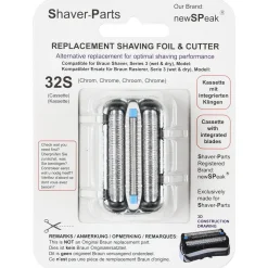 Barberhode 32S til barbermaskin Braun Series 3