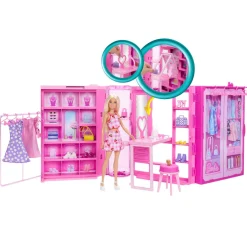 Barbie med drømmegarderobe, fra 3 år