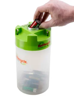 BatRecycle batterioppbevaring med tester
