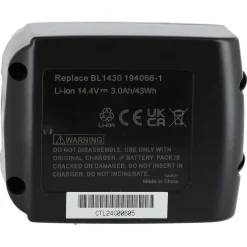 Batteri til Makita elektroverktøy 14,4 V 3,0 Ah Li-Ion