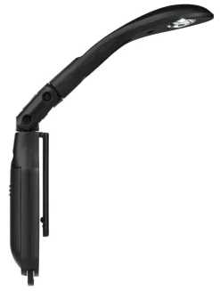 Batteridrevet boklampe med klemfeste