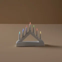 Batteridrevet adventsstake til bil, RGB