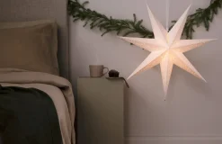 Batteridrevet LED-lys til adventsstjerne