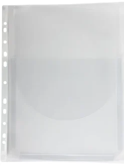 Belglomme A4 transparent, 3 stk/pk