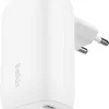 Belkin BoostCharge hurtiglader USB-C 67 W, 3 porter