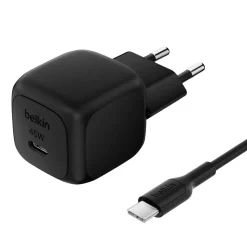 Belkin BoostCharge USB-C-lader 45 W med kabel, WCA013kq1MBK-B6