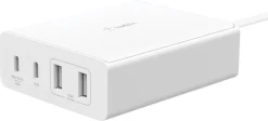 Belkin ladestasjon med 4 porter, USB-A og USB-C