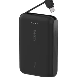 Belkin powerbank 10 000 mAh USB-C med kabel