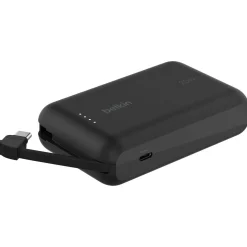 Belkin powerbank 10 000 mAh USB-C med kabel