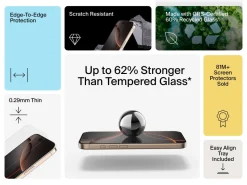 Belkin Recycled InvisiGlass iPhone 13/13Pro/14/16e/17e skjermbeskytter