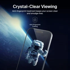 Belkin Recycled InvisiGlass skjermbeskytter for iPhone 17 Pro