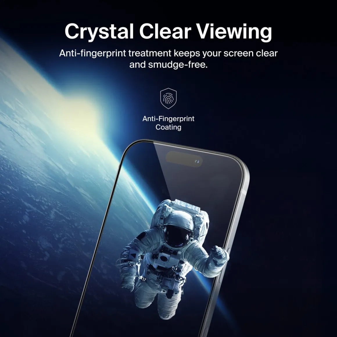 Belkin Recycled InvisiGlass skjermbeskytter for iPhone 17 Air