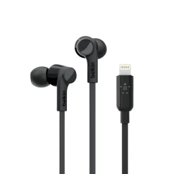 Belkin Rockstar, headset med mikrofon og Lightningkontakt