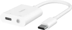 Belkin RockStar USB-C til 3,5 mm og USB-C adapter