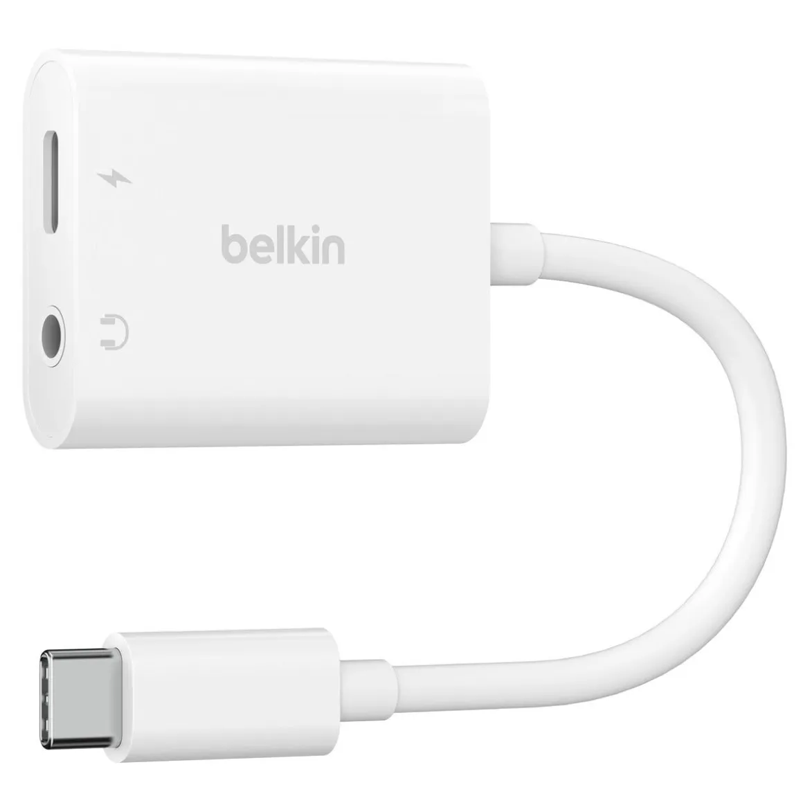 Belkin RockStar USB-C til 3,5 mm og USB-C adapter