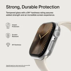 Belkin ScreenForce Bumper til Apple Watch Series 10 / 11, 46 mm