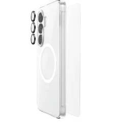 Belkin ScreenForce Titan 3-i-1 skjermbeskytter for Galaxy S26