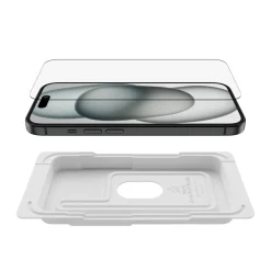 Belkin ScreenForce UltraGlass, skjermbeskytter for iPhone 16 / iPhone 15 / iPhone 14 Pro