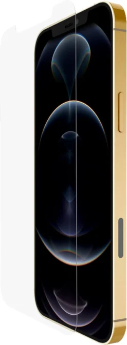 Belkin ScreenForce UltraGlass Anti-Microbial, skjermbeskytter for iPhone 12 Pro Max