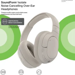 Belkin SoundForm Isolate trådløse hodetelefoner over ear