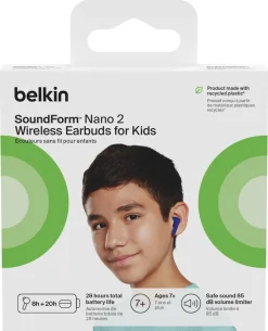 Belkin Soundform Nano V2 in-ear-ørepropper til barn