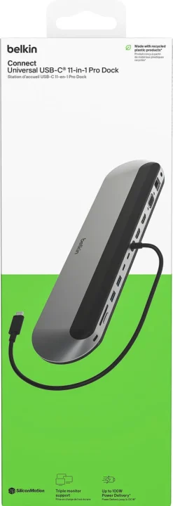 Belkin universell USB-C 11-i-1 Pro dokkingstasjon
