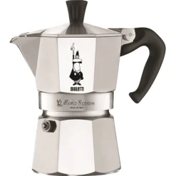Bialetti Moka Express mokkabrygger, aluminium, 3 kopper
