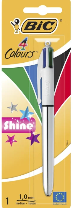 Bic 4 colours Shine kulepenn