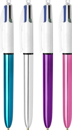 Bic 4 colours Shine kulepenn