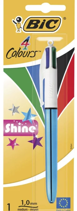 Bic 4 colours Shine kulepenn