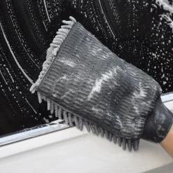 Bilpleiesett mikrofiber tørkeklut, pusseklut, vaskevott, 6 deler