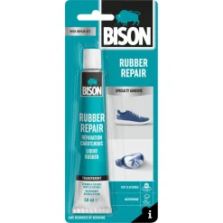 Bison flytende gummi, transparent lim, 50 ml