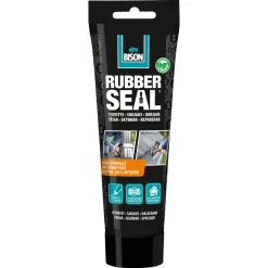 Bison Rubber fugemasse i tube, 250 gram