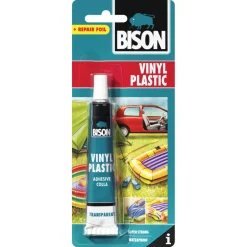 Bison Vinyl Plastic, lim for vinyl og PVC, transparent, 25 ml
