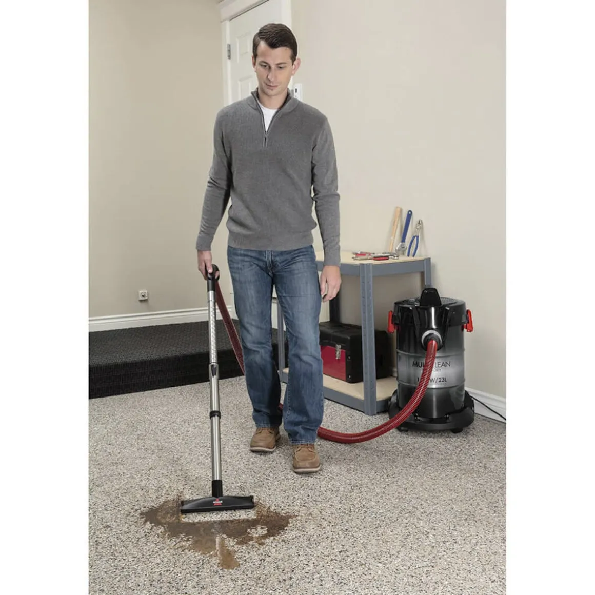 Bissell MultiClean Wet & Dry grovstøvsuger, 1500 W
