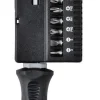 Bitsskrutrekker med magnetisk bitsholder, 12 bits.