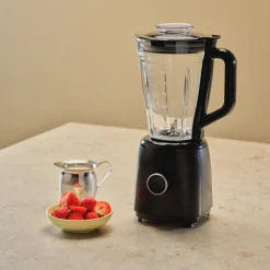 Blender 1,5 l med glasskanne, svart