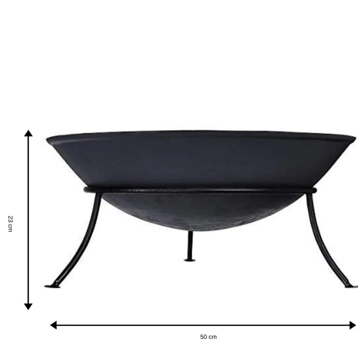 Bålpanne/plantefat 50 cm
