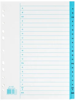 Bokstavregister A4