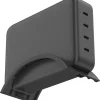 Bordlader USB-C GaN 240 W, 4 porter