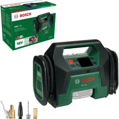 Bosch batteridrevet kompressor PAO 18 V, liten luftpumpe