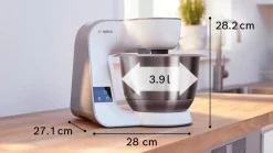 Bosch MUM5XL74 kjøkkenmaskin 1000 W med innebygd vekt