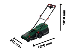 Bosch Rotak 18V-32 gressklipper, med batteri