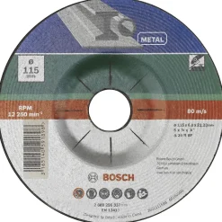 Bosch slipeskive for metall, 115 mm
